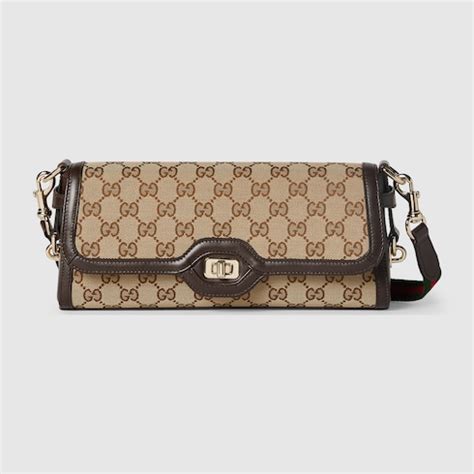 borsa piccola gucci tela|Borsa piccola luce in tela .